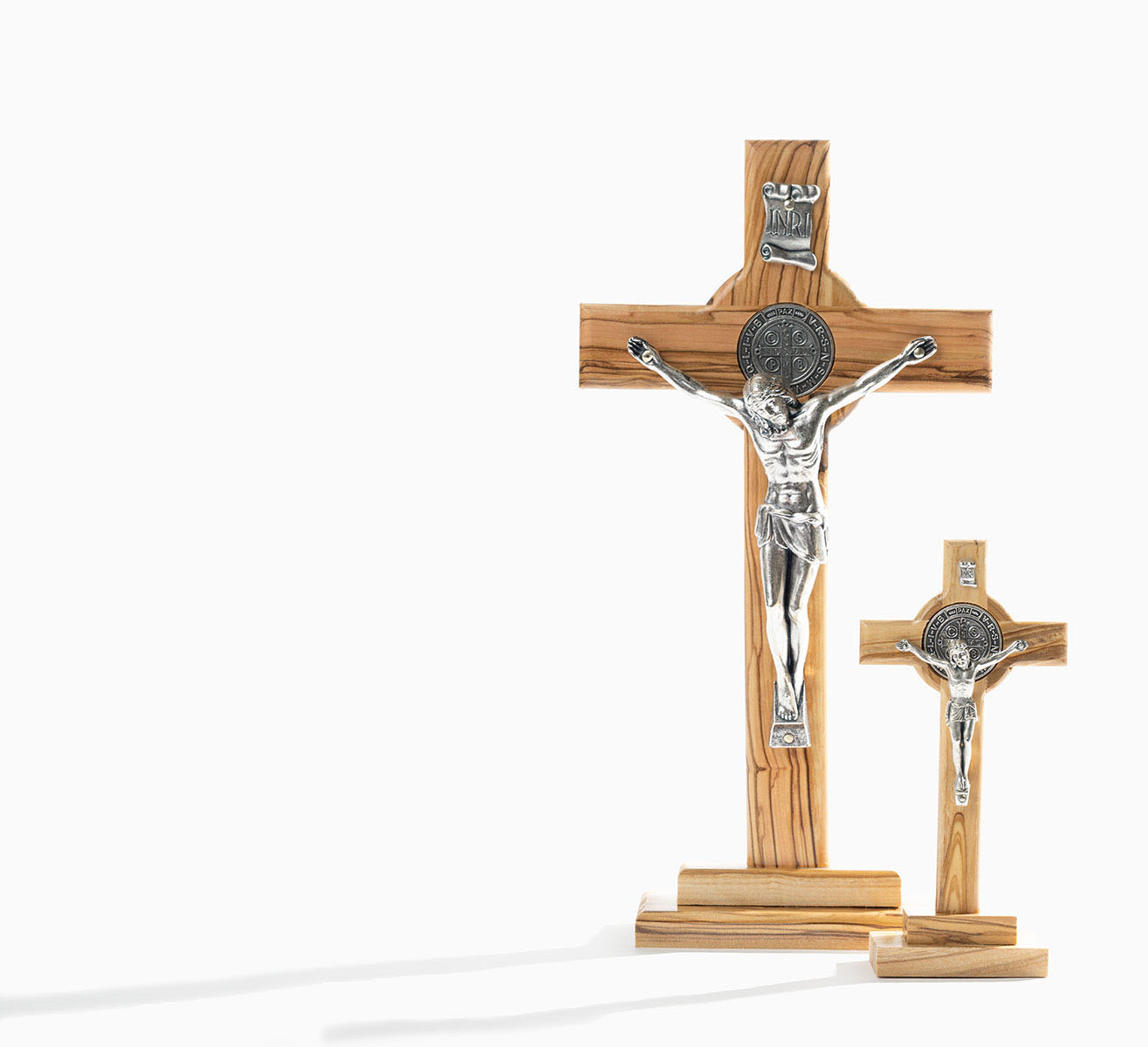 St. Benedict crucifixes that carry the Holy Land with them