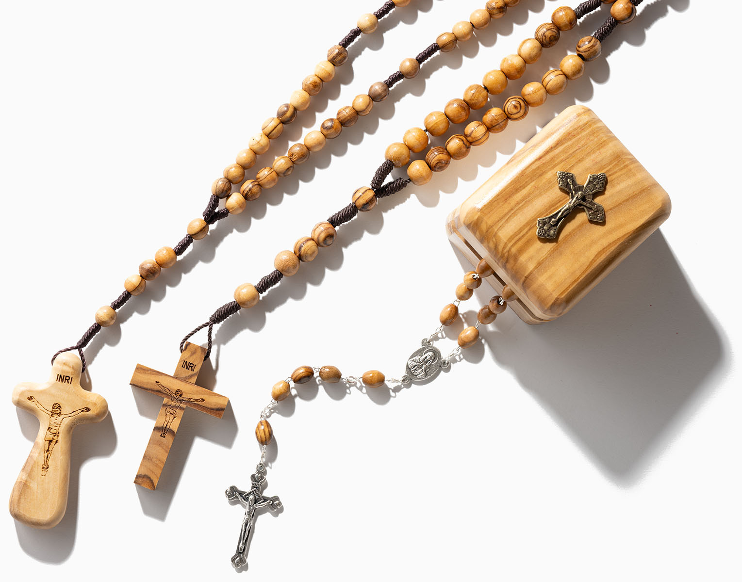 Olive Wood Rosaries for Everyday Devotion