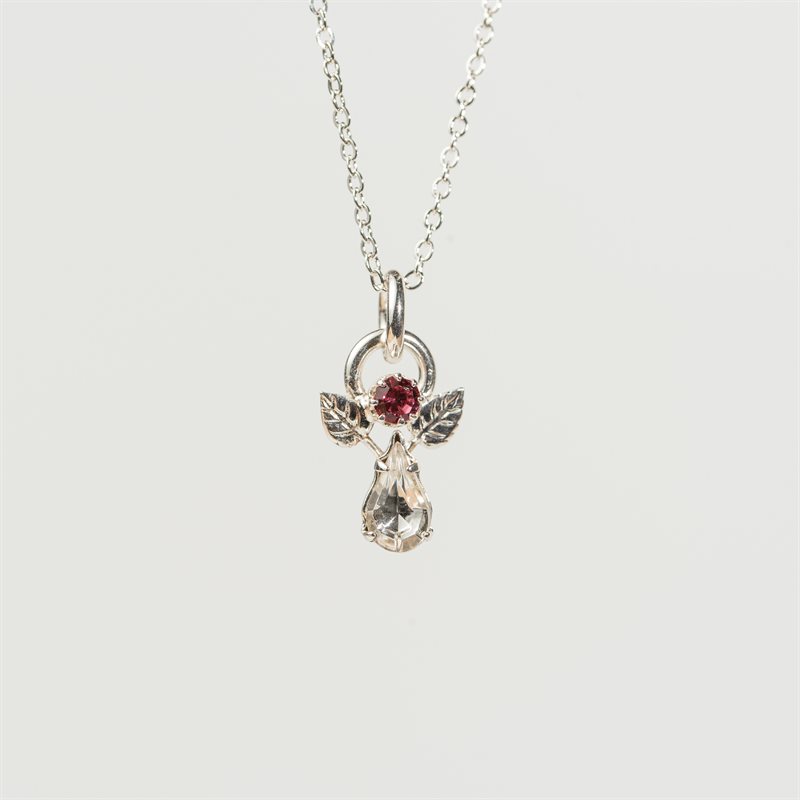 BirthStone Angel Pendant October BirthStone Angel Pendant October