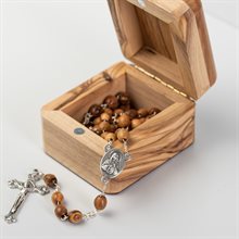 Wedding Rings Rosary Box