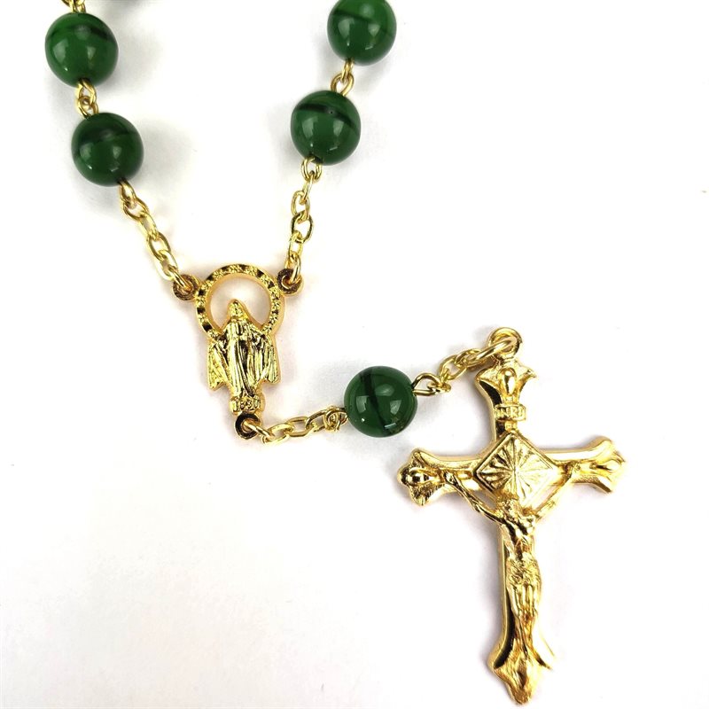 One Decade Rosary Green