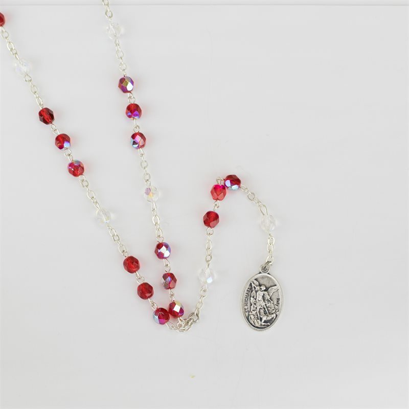 Chapelet De Saint Michel Avec Eau De Lourdes - Protection Et Prière