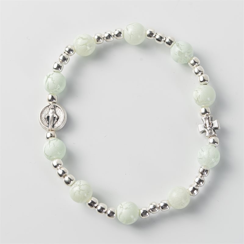 Miraculous Bracelet Crackle Beads