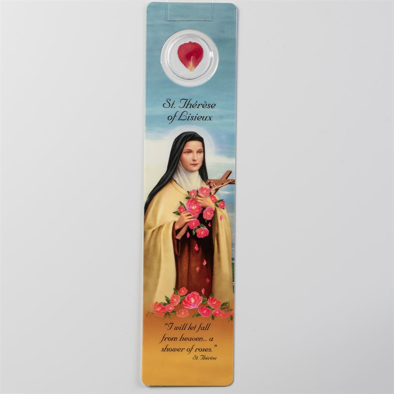 Bookmark with Medal St Therese