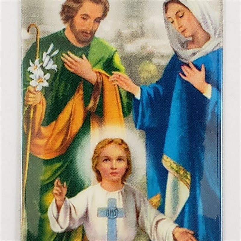 The Holy Family in English