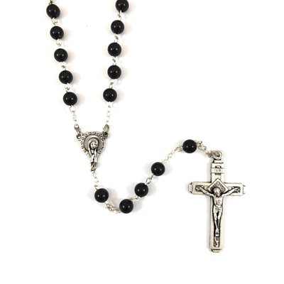 Black Rosary 7mm