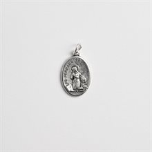 Lourdes / Bernadette Medal 22mm