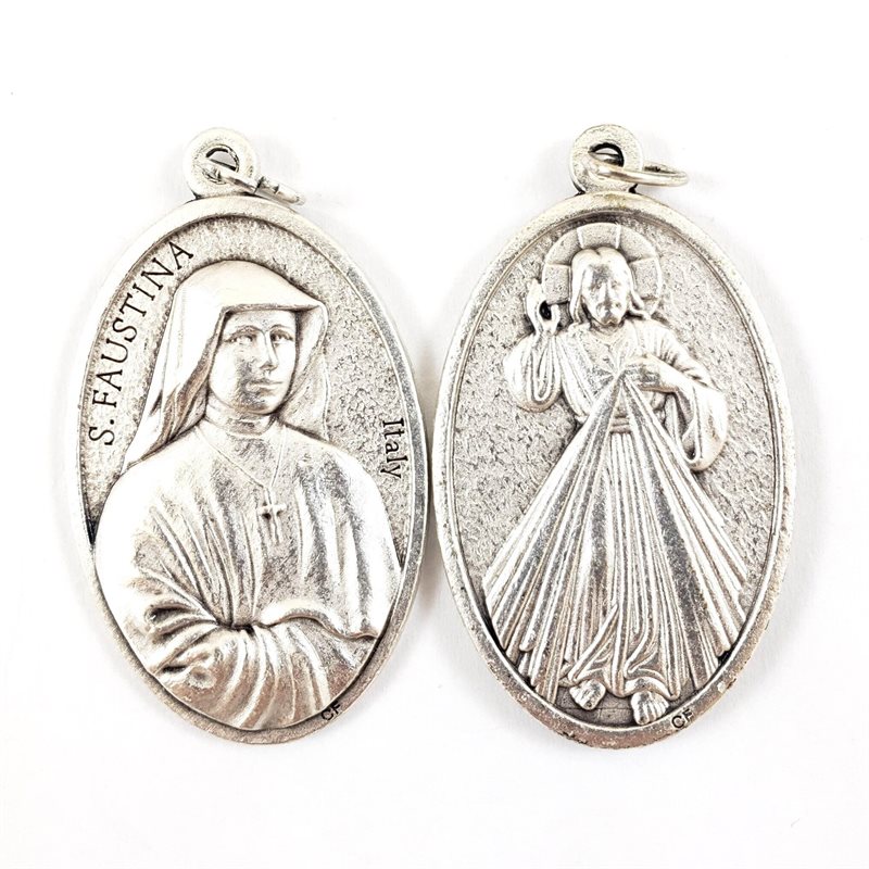 Divine Mercy & Faustina Medal