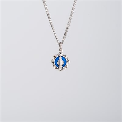 Silver Plated Miraculous Pendant