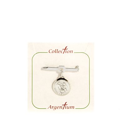 Baptism Pin Silver plated Made in France