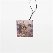 Celtic Cross Pendant Made of Olivewood 1 3 / 8"