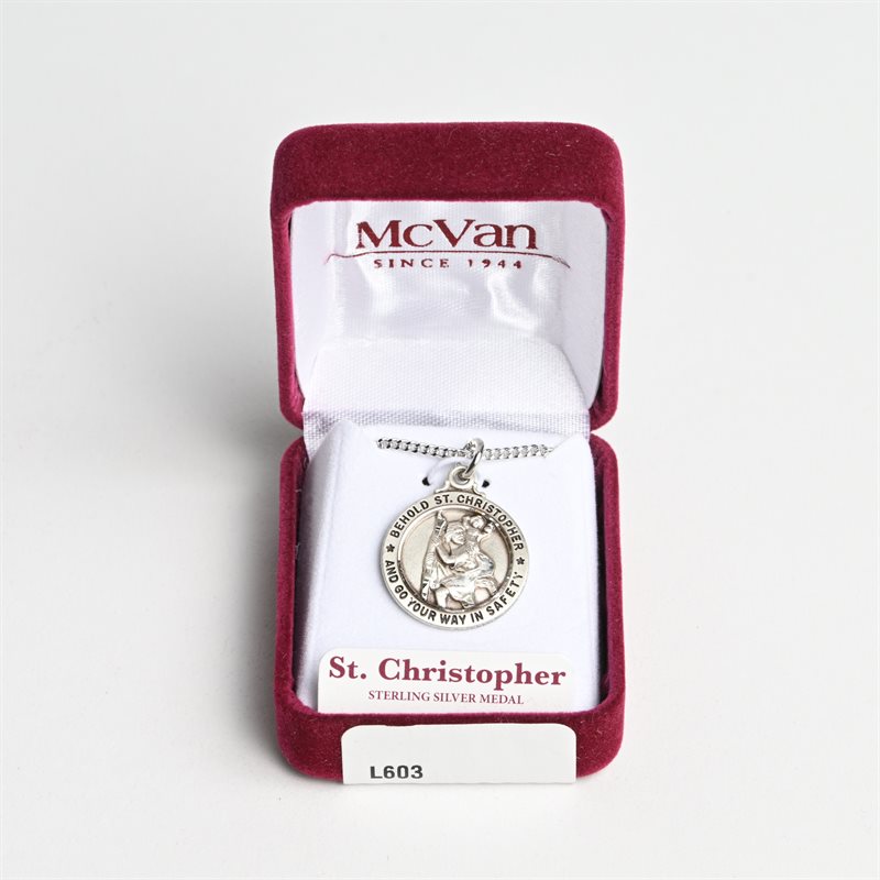 St Christopher Stainless Steel