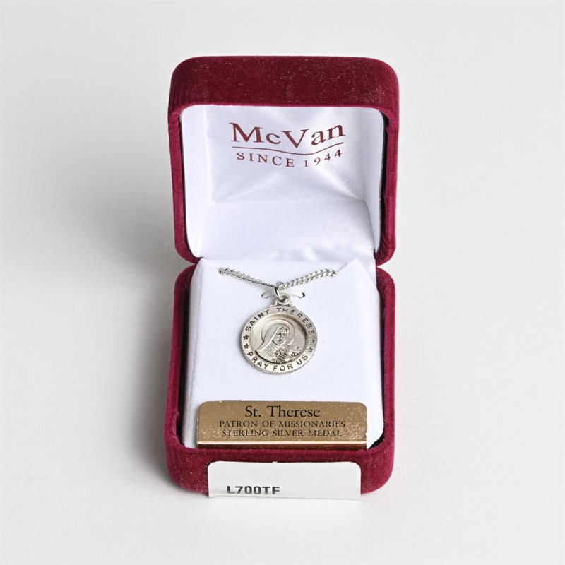 St Therese Silver Medal