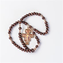 San Damiano Wooden Rosary