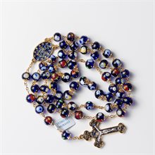 Venetian Glass Rosary